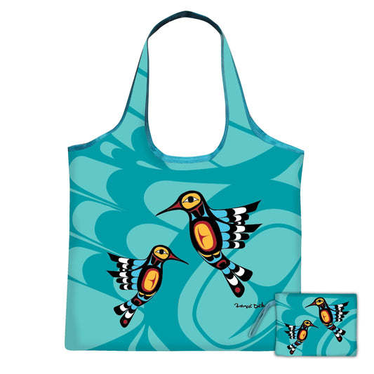 Hummingbird Reusable Shopping Bag