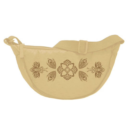 Bee-Lieve Halfmoon Shoulder Bag