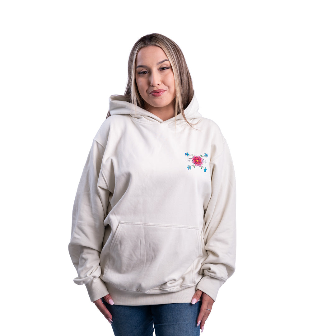 Spring Bloom Floral Hoodie