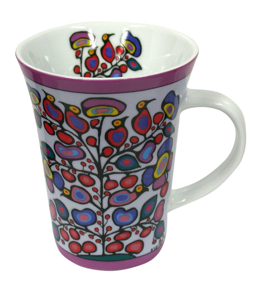 Woodland Floral Porcelain Mug