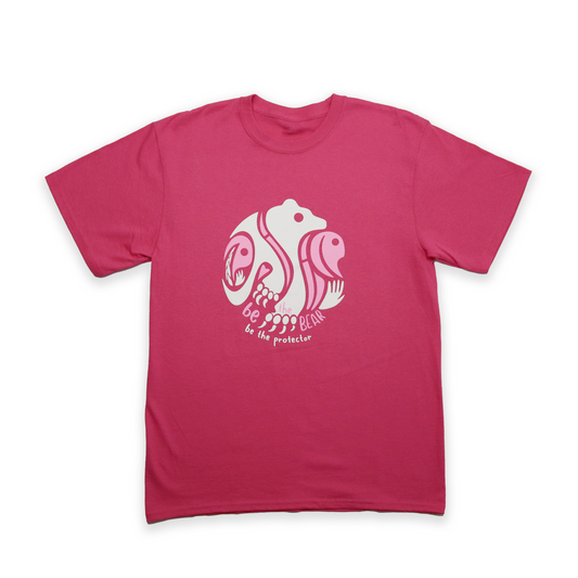 Be The Bear, Be the Protector - Pink Shirt Day 2024 Unisex Tee