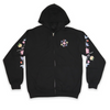 McPhee Floral Zip-Up Hoodie