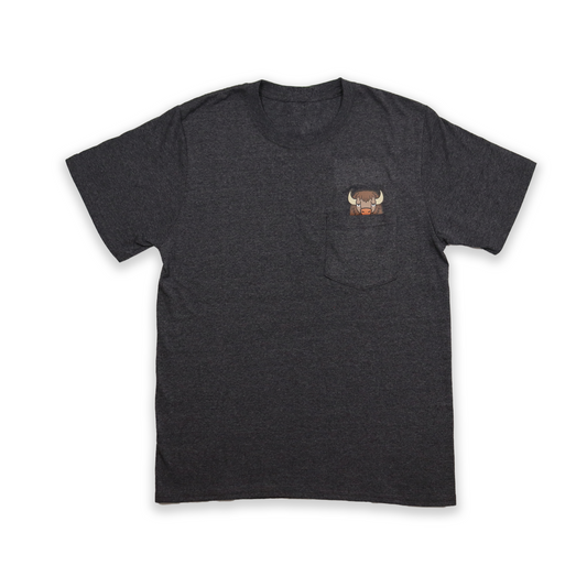 Bison In Pocket Tee