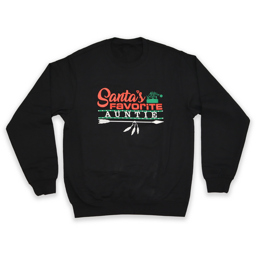 Santa's Favorite Auntie Sweatshirt