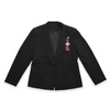 Blueberry Floral Women’s Business Jacket