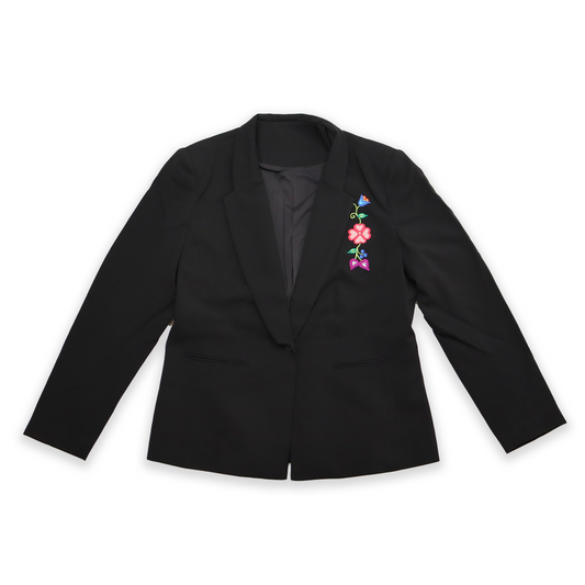 Blueberry Floral Women’s Business Jacket