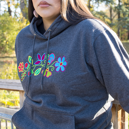 Stealth Floral Hoodie