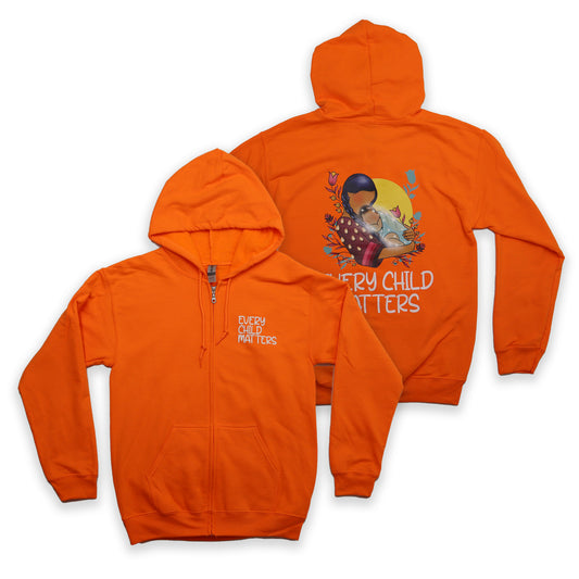 Every Child Matters 2024 Zip-Up Hoodie