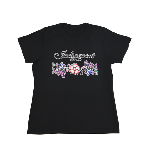 Indigenous Floral Ladies Tee