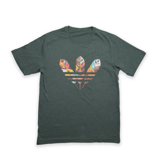 Three Feathers Tee