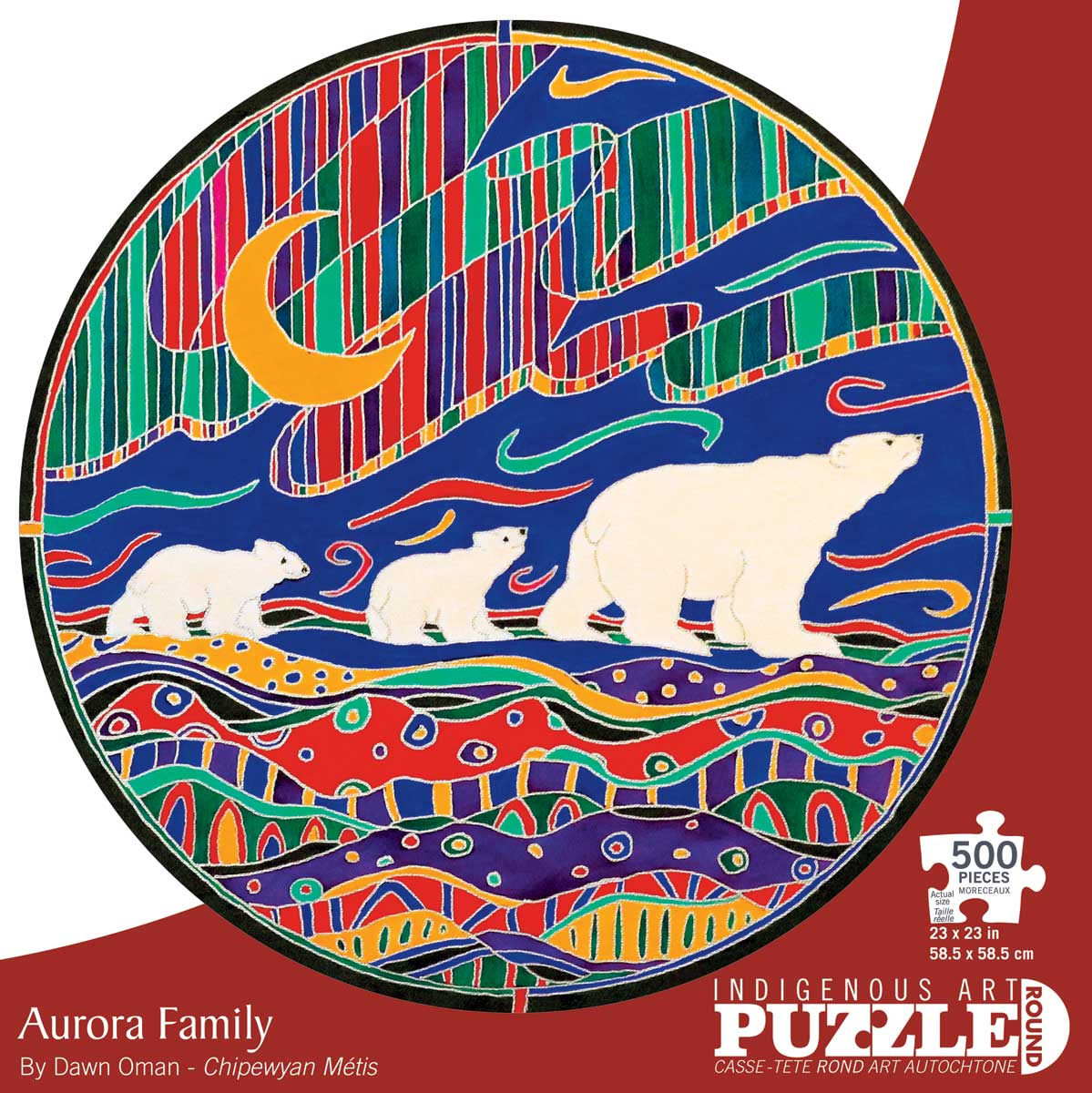 Aurora Family - 500 Piece Jigsaw Puzzle