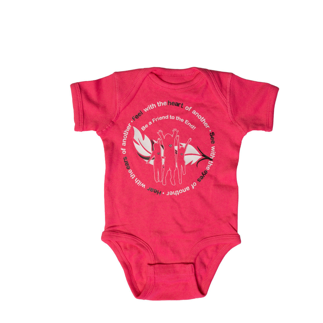 Be A Friend - Pink Shirt Day Baby Onesie