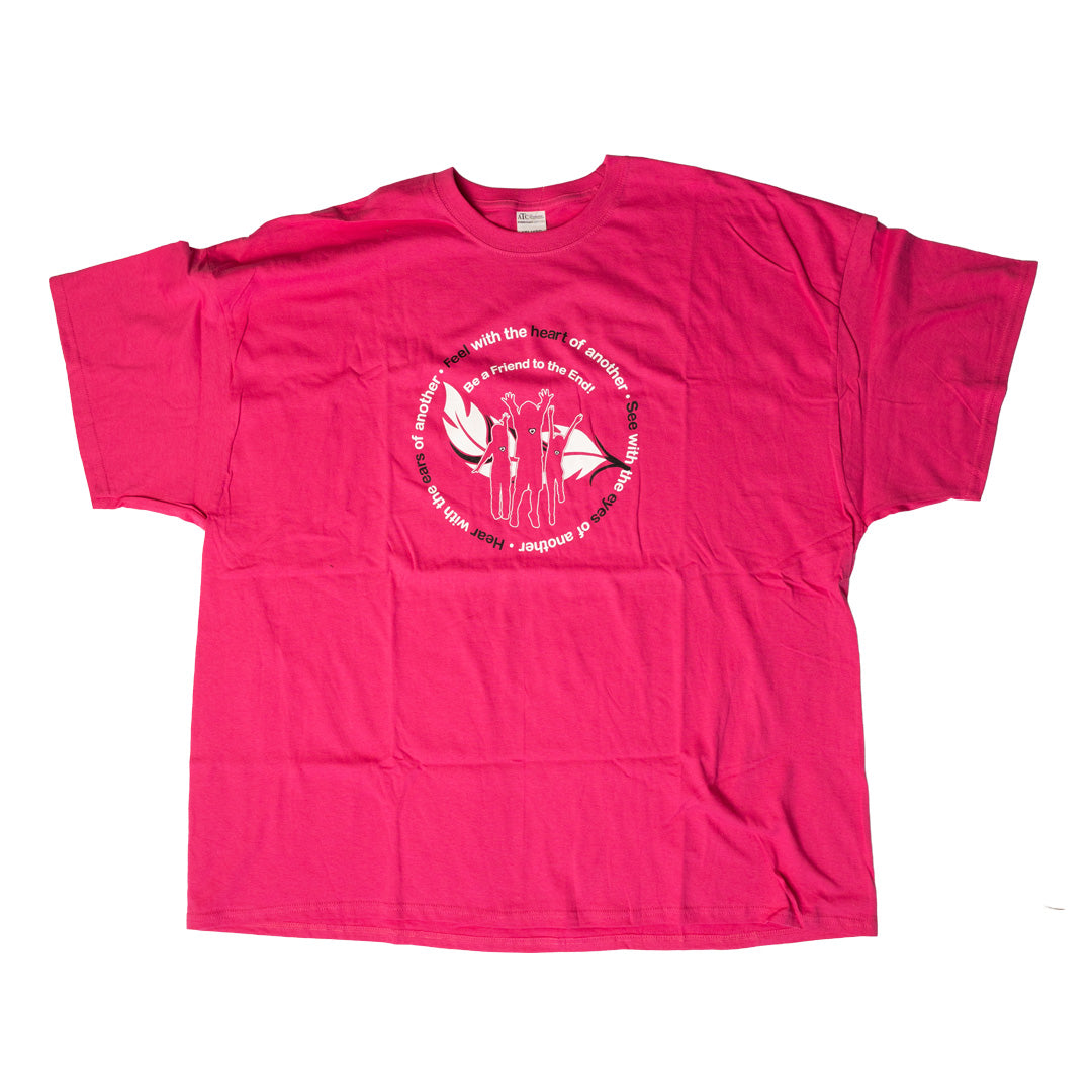 Be A Friend - Pink Shirt Day Unisex Tee
