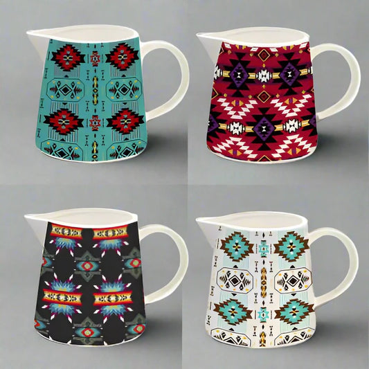 Indigenous Coffee Creamer Pitcher