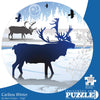 Caribou Winter - 500 Piece Jigsaw Puzzle