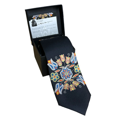 Silver Threads Artist Silk Tie