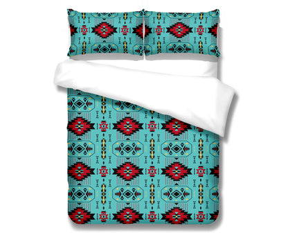 Indigenous Pattern Comforter Sets (Queen/King)