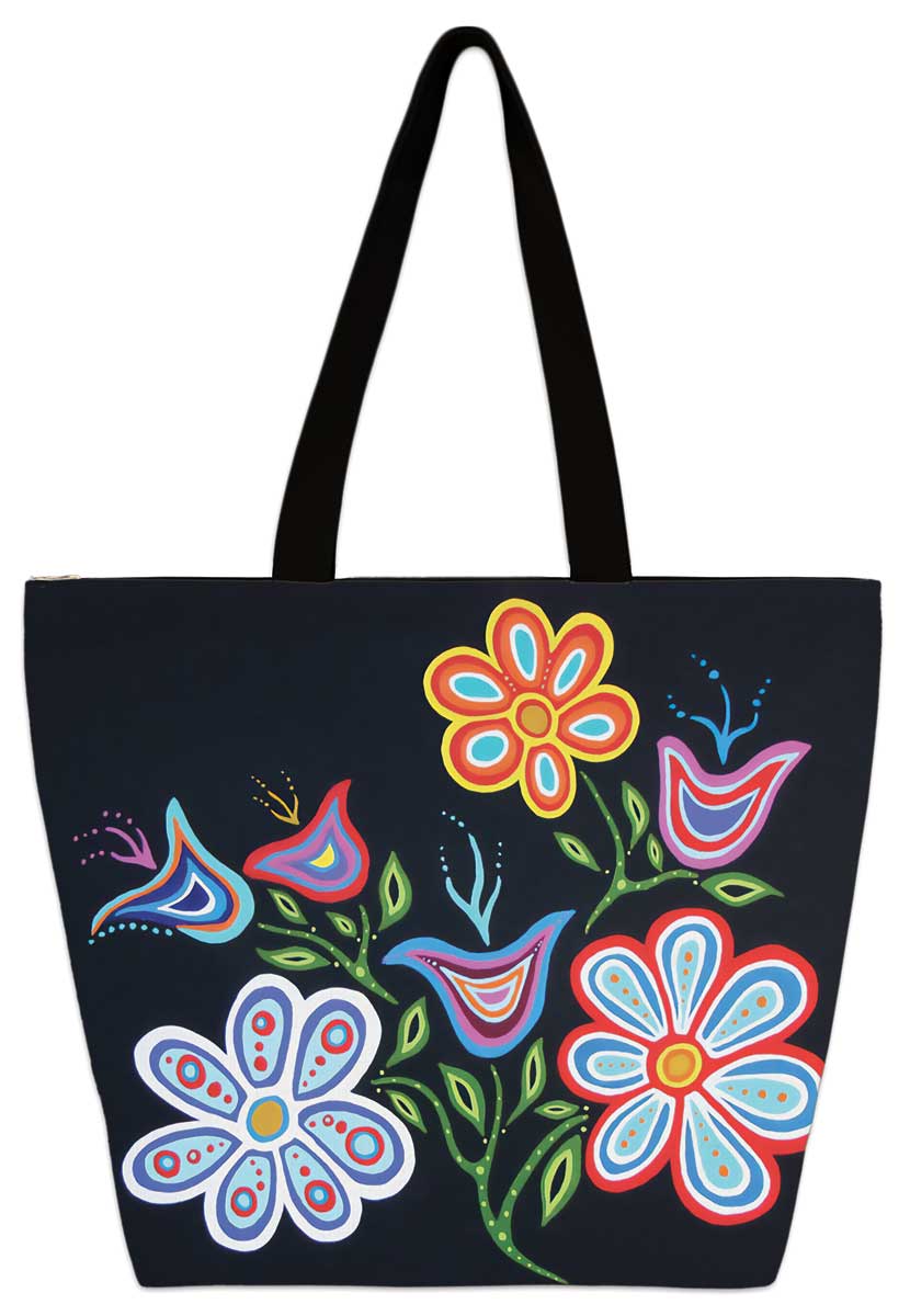 Happy Flower Tote Bag