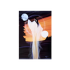 January Moon Note Card