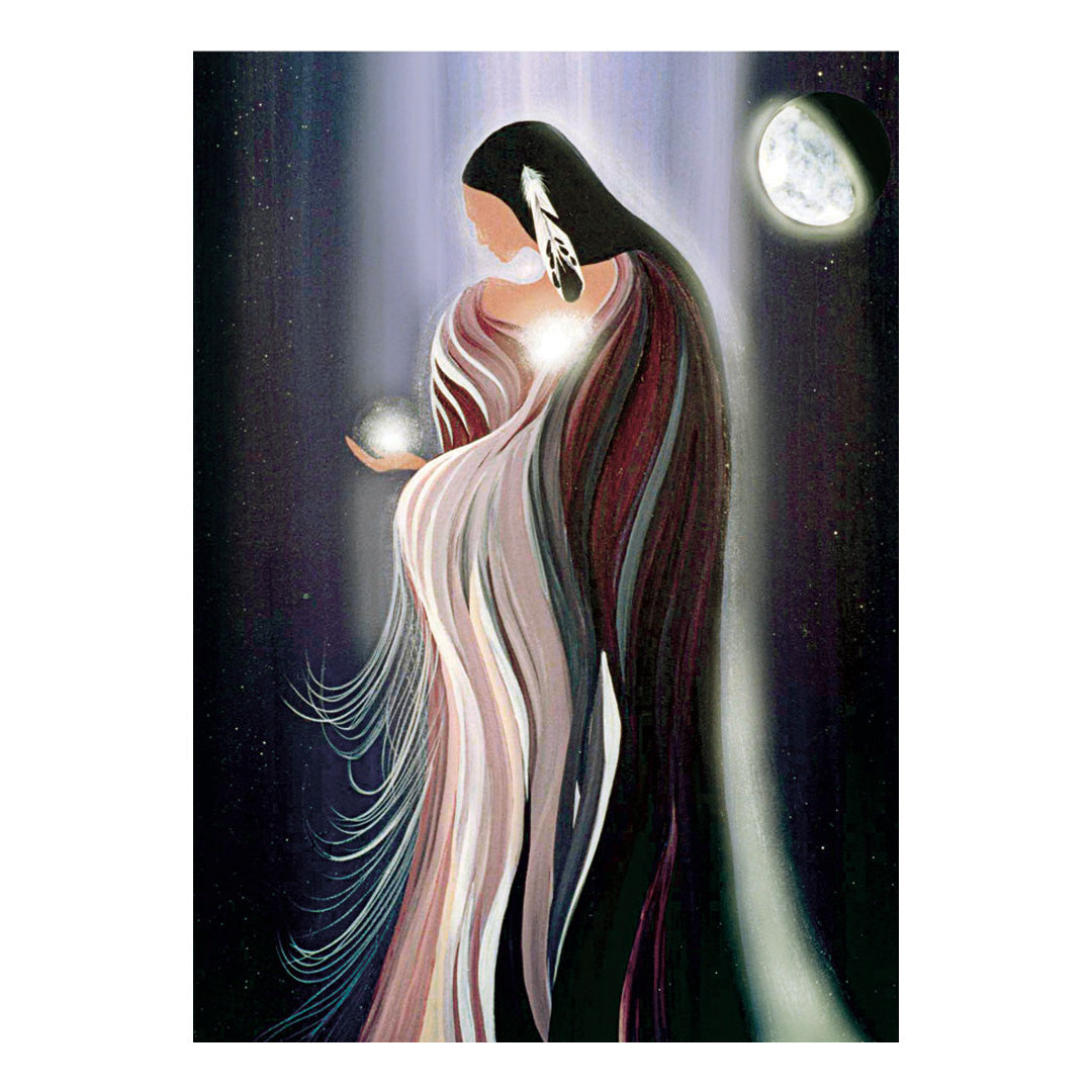 May Moon Note Card