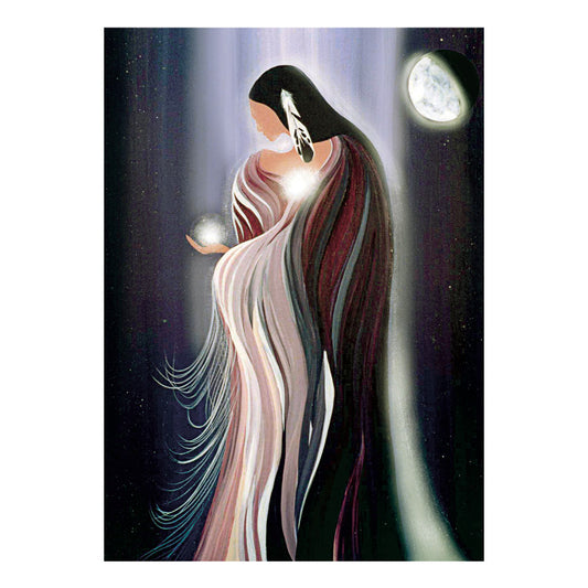 May Moon Note Card