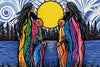 Mother Daughter Water Song - Diamond Art Kit