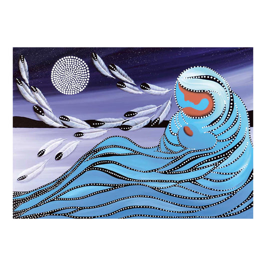 Mother & Moon Note Card