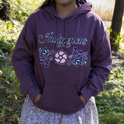 Indigenous Floral Hoodie