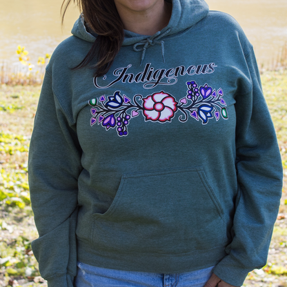 Indigenous Floral Hoodie