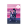 October Moon Note Card