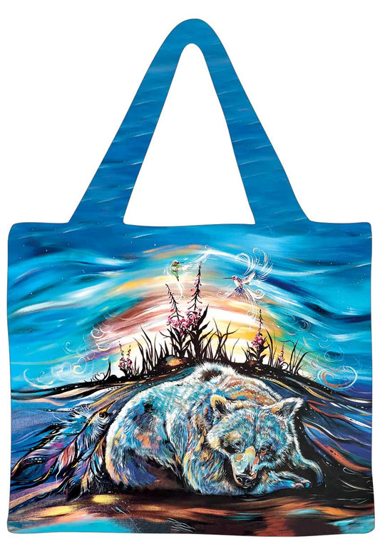 Sleepy Bear Reusable Shopping Bag