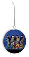 Bringing Good Medicine Glass Ornament