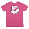 Be a Buddy, Not a Bully - Pink Shirt Day 2026 Youth Tee featuring a friendly design on a pink shirt.