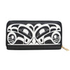Raven Zip-Around Wallet