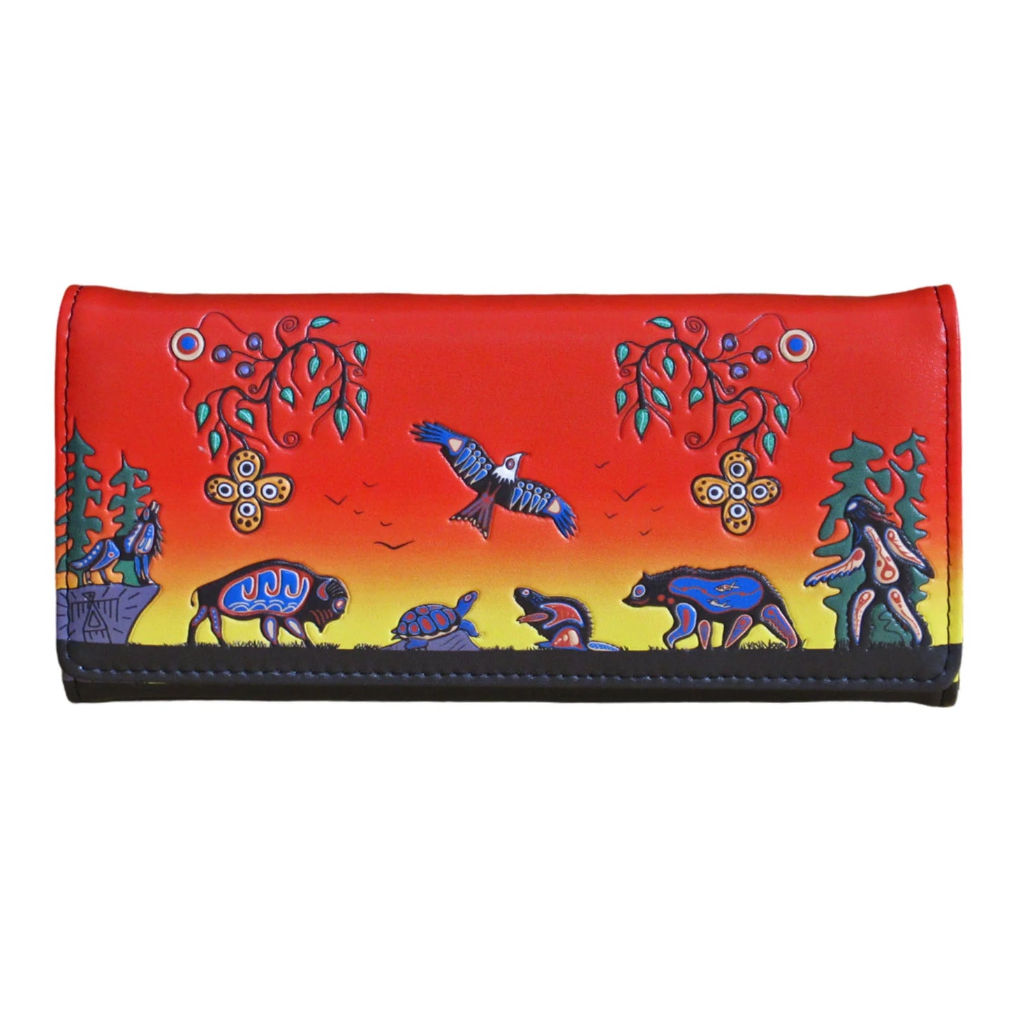 Seven Grandfather Teachings Wallet