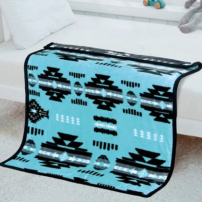 Cloud Reversible Baby Blanket