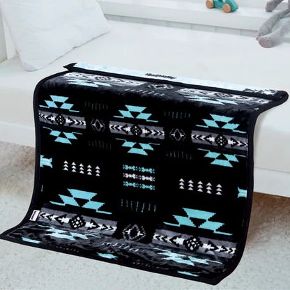 Cloud Reversible Baby Blanket