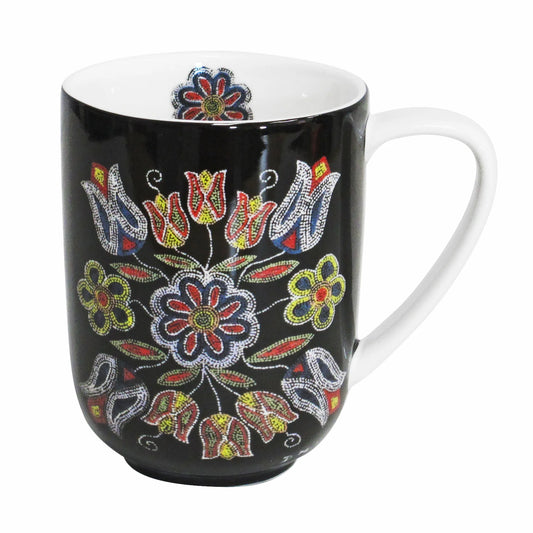 Silver Threads Porcelain Mug