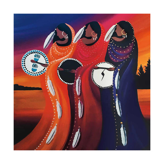 Sisters Calling Note Card