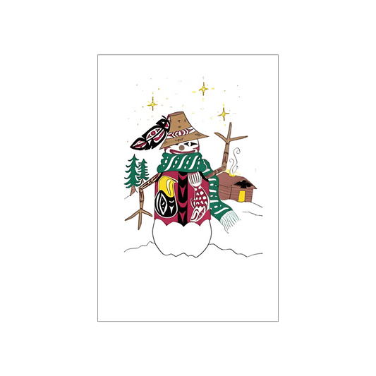 Snowman Note Card