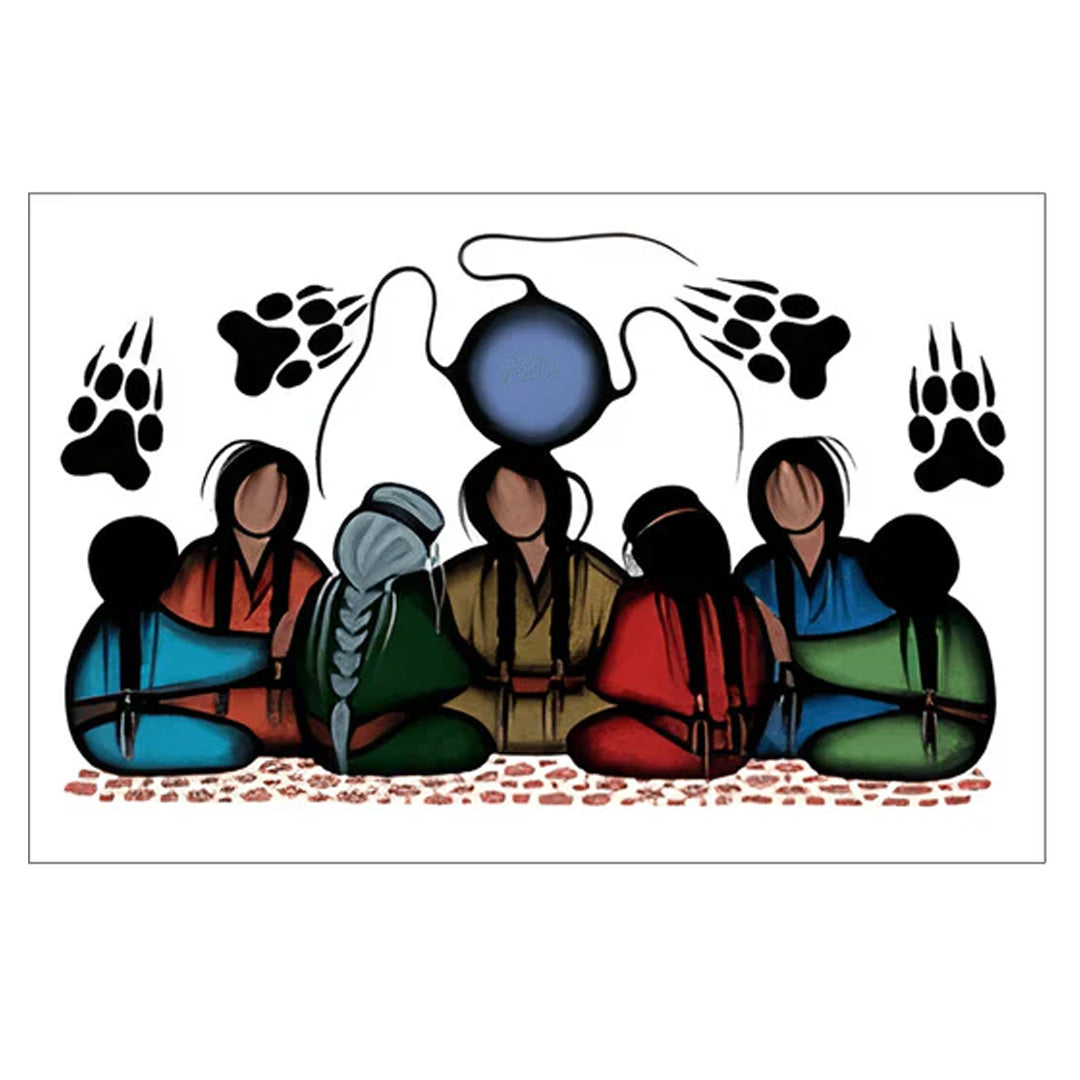 Strength Working Together Note Card