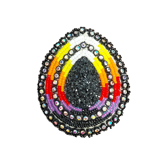 Teardrop - Beaded Pop Socket