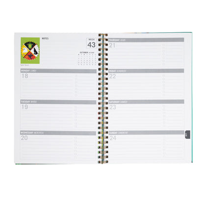 Tracey Metallic 2027 Weekly Planner