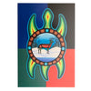 Turtle Deer Note Card