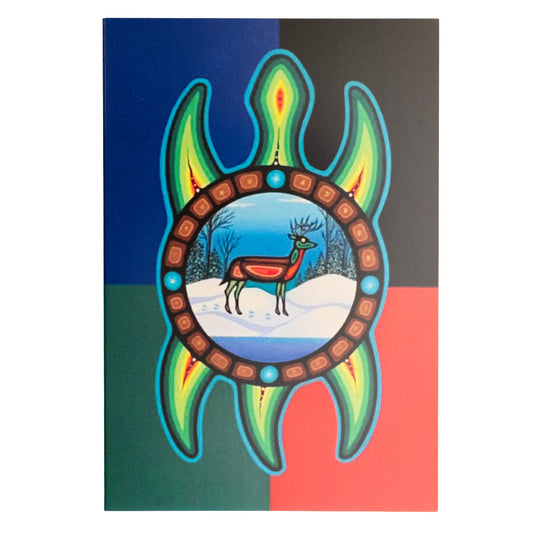 Turtle Deer Note Card