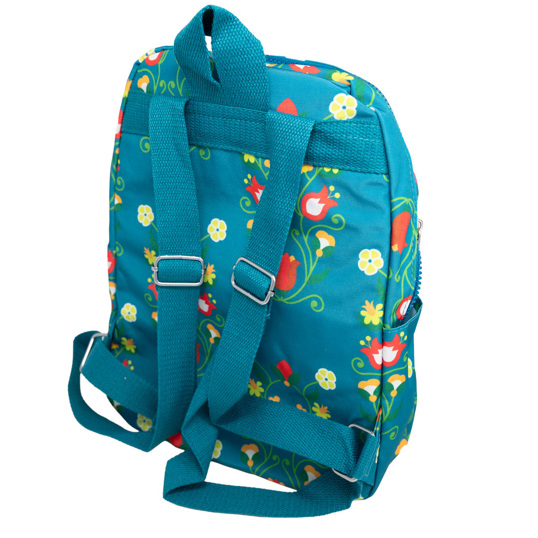 Anishinaabe Blossom Harmony - Printed Backpack