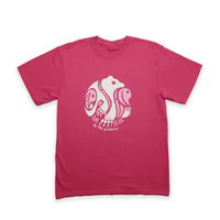 Be The Bear, Be the Protector - Pink Shirt Day 2024 Unisex Tee featuring a graphic design on a pink shirt.