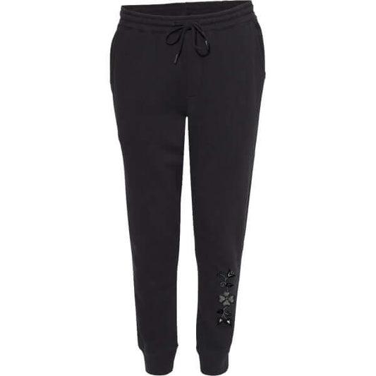 Blueberry Floral Joggers