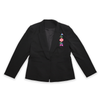 Blueberry Floral Women’s Business Jacket