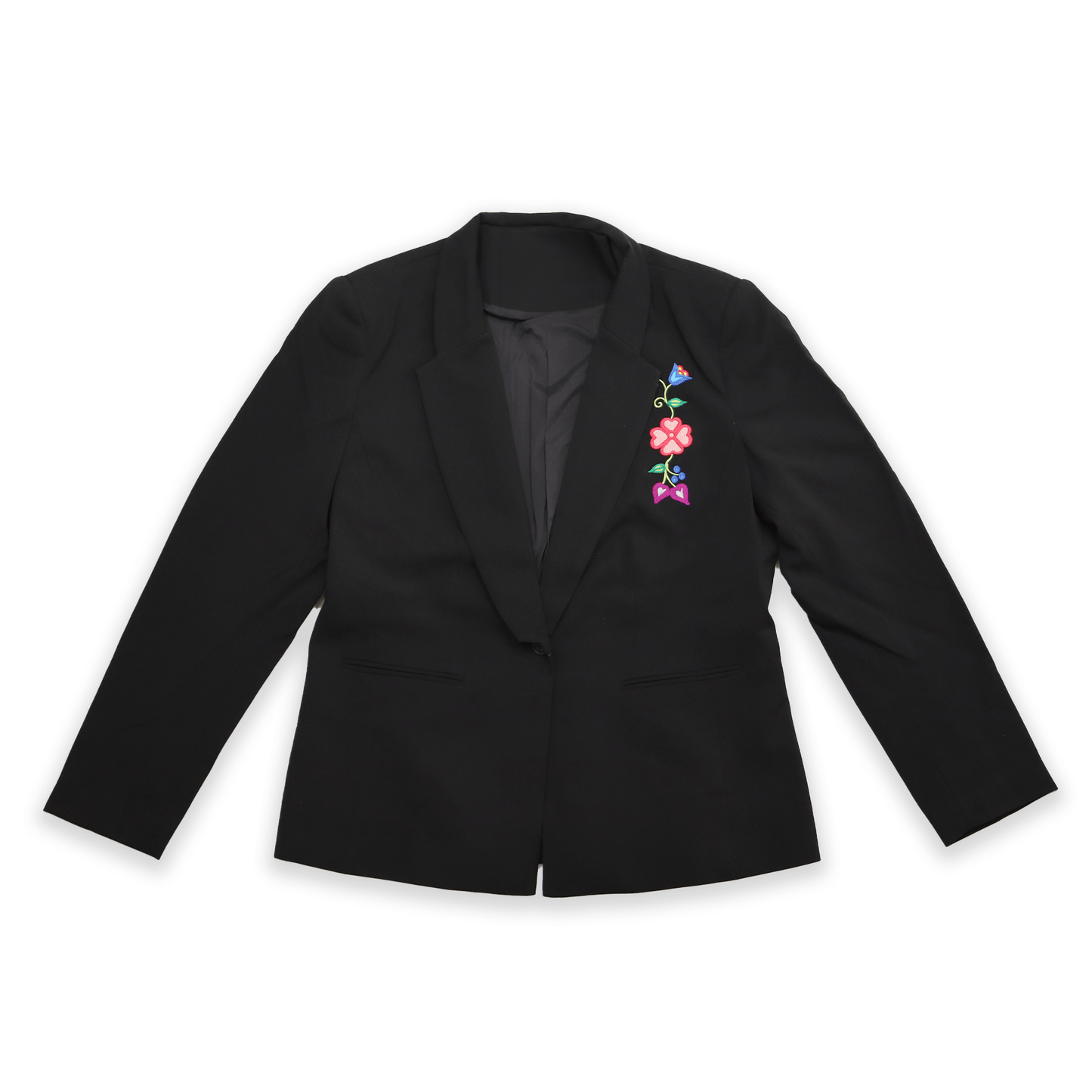 Blueberry Floral Women’s Business Jacket